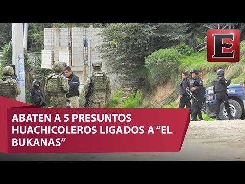 Mueren 5 huachicoleros durante enfrentamiento en Puebla