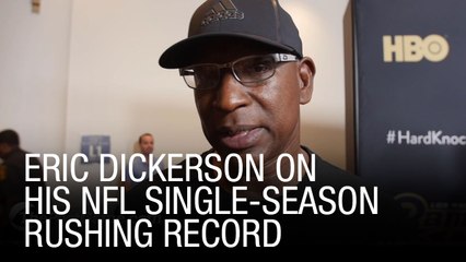 Eric Dickerson On His NFL Single-Season Rushing Record