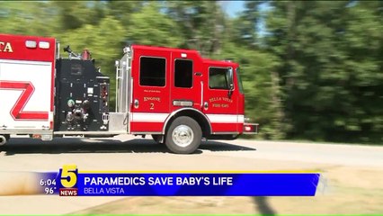 Paramedic Revives 6-Day-Old Girl His First Day on the Job