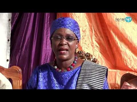 Amsatou Sow Sidibé face à la presse