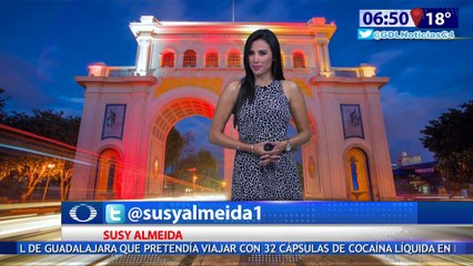 Susana Almeida Pronostico del Tiempo 24 de Julio de 2017