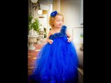 Kid's Princess Style frock Dresses 2017 - Latest Kids Party Wear Dress Collection