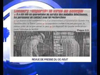 REVUE DE PRESSE WLF DU 30 AOUT 2014