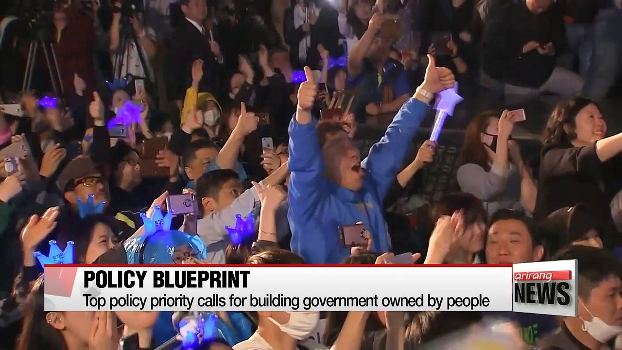 President Moon Jae-in's policy blueprint: Establishing a people-owned government