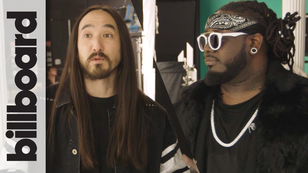 Steve Aoki's Kolony Music Videos ON SET w/ T-Pain, 2 Chainz & DVBBS | Billboard EXCLUSIVE