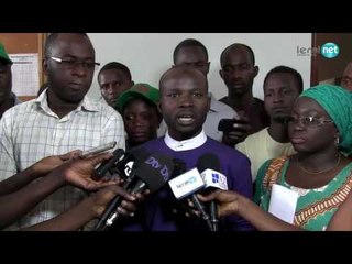 Déclaration de la jeunesse socialiste par la voix de Core Faye