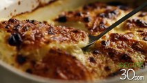 Recipe30 - Amazing Gratin Dauphinois - Potatoes in cream with cheese.