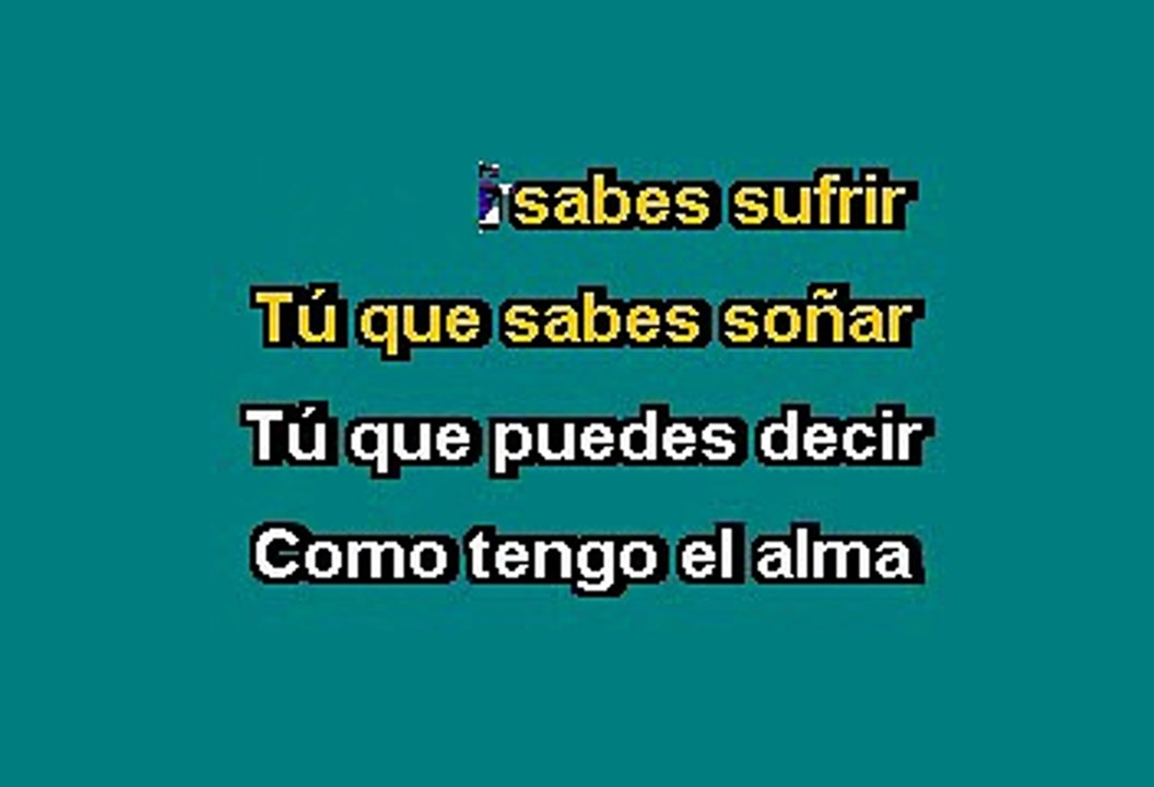 La cumbacha - Agustín Lara (Karaoke)