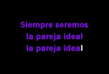 La pareja ideal - Marco Antonio Solis y Maricela (Karaoke)