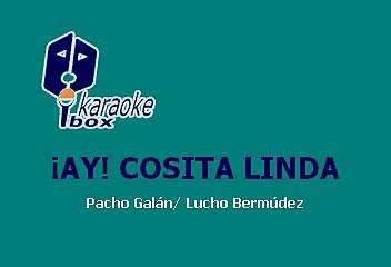 LA SONORA MATANCERA - AY COSITA LINDA MAMA (KARAOKE)