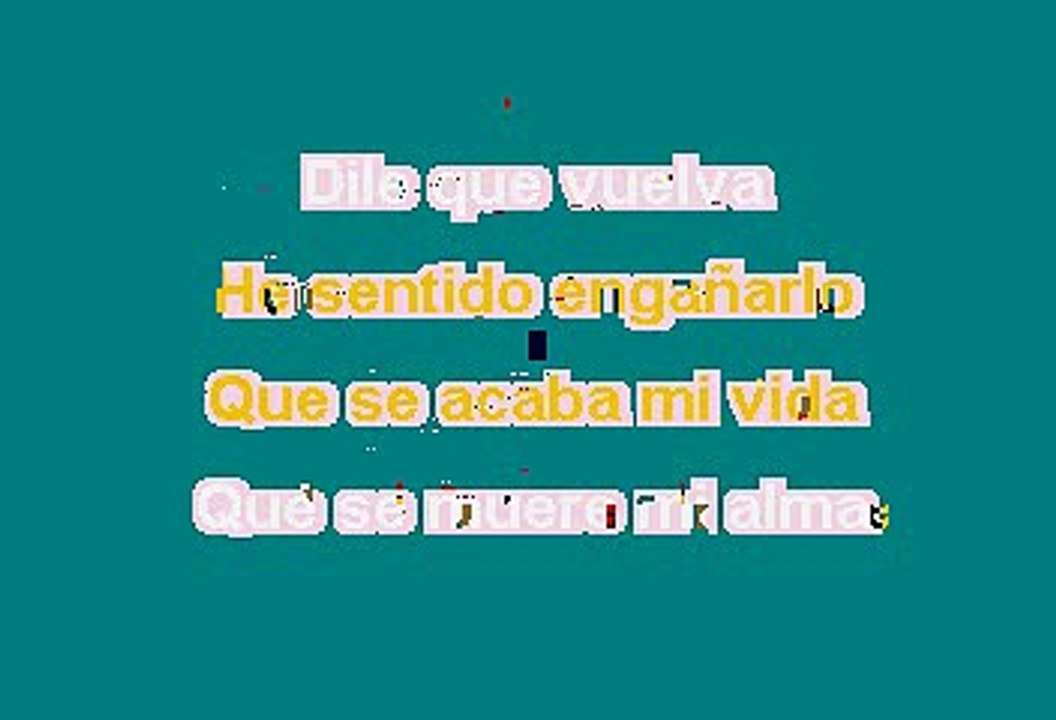 Los Horoscopos de Durango - Que vuelva (Karaoke)