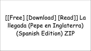 [I2SYE.Free Read Download] La llegada (Pepe en Inglaterra) (Spanish Edition) by Gordon Reece KINDLE