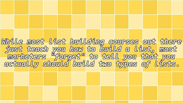 How to Build a Buyers List for Unlimited Future Profits