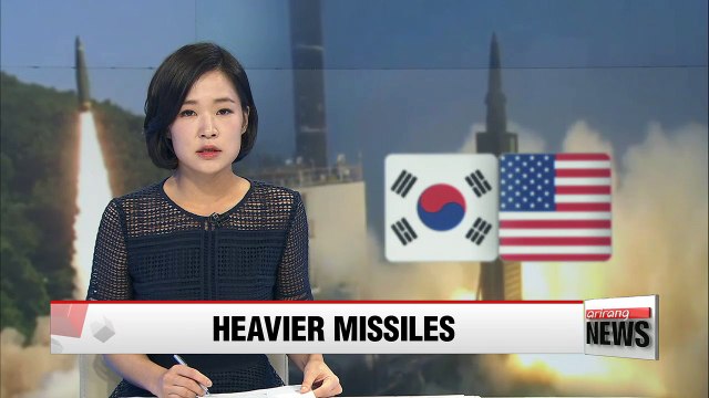 S. Korea looking to double missile warhead payload to counter N. Korean threat