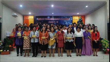 GPSK Gloria Sintang - Natal Umum - Perkabak & Wapin - Telah Lahir Juruselamat Dunia (2015)
