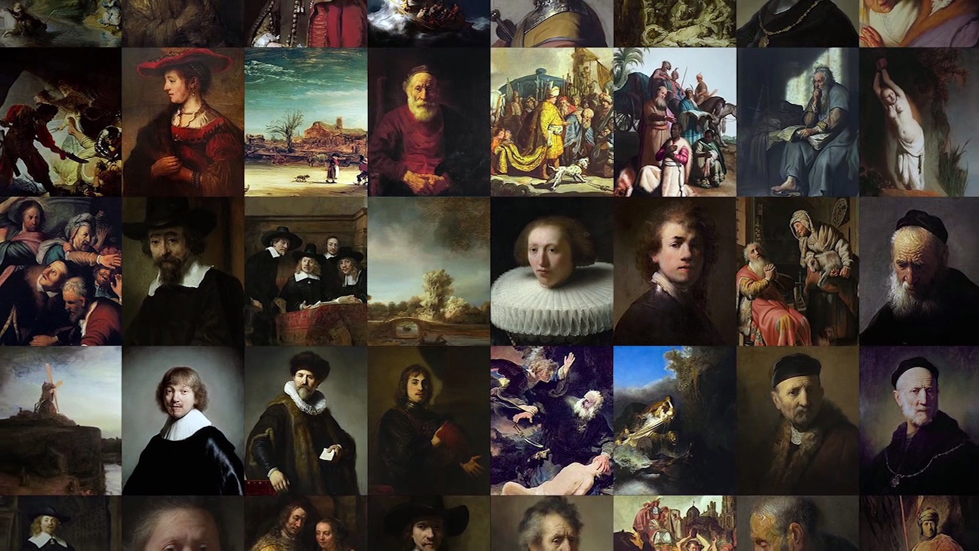 The Next Rembrandt A picture drawn by AI Deep learning