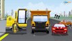Diggers Cartoon and Truck Kids Animation | Construction Trucks & Vehicles Cartoons for children