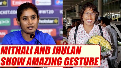 ICC Women World Cup: Mithali, Jhulan Goswami donate jersey to Lord's Museum | Oneindia News