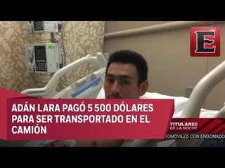 Sobreviviente al camión de Texas narra su experiencia