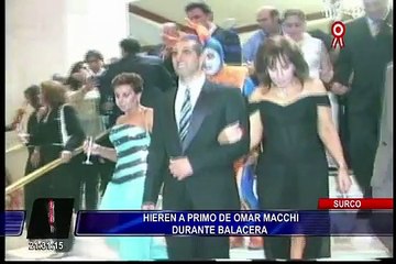 Asaltantes de hermano de Macchi serían los mismos autores del robo a Leslie Shaw