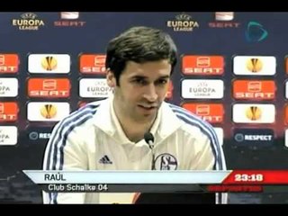 Raúl sólo piensa en meter goles ante el Athletic