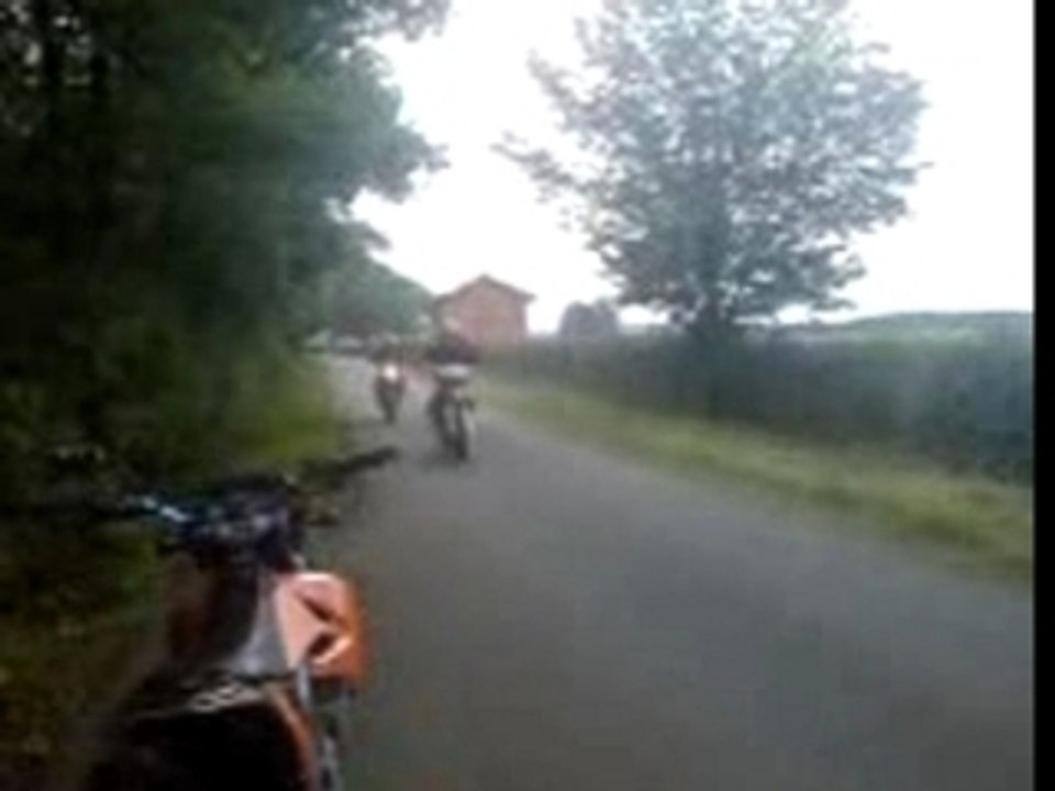 run entre HM pro race et Moi en derbi pro race