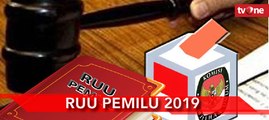 DPR Sahkan Undang-undang Pemilu 2019