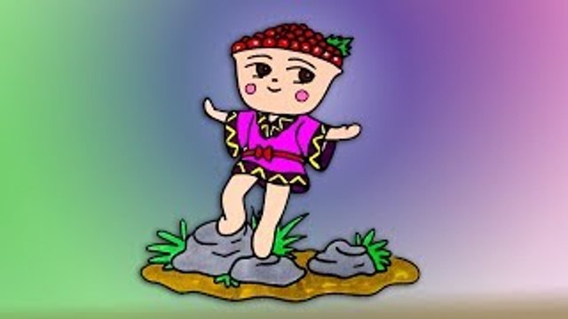 アンパンマン アニメ Anpanman いくらどんちゃん 子供のためのゲームとアニメのキャラクターを描いて彩色します Anpanman Animation こどものうた