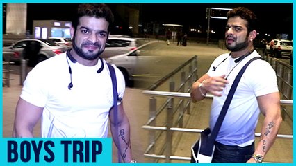 Karan Patel aka Raman Bhalla Leaves For A BOYS TRIP To London | Ye Hai Mohabbatein