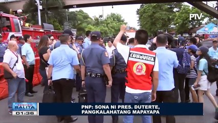 PNP: #DuterteSONA2017, pangkalahatang mapayapa