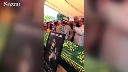 Harun Kolçak'ın cenazesinde selfie yarışı