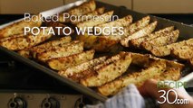 Recipe30 - Baked Garlic and Parmesan Potato WedgesGet...