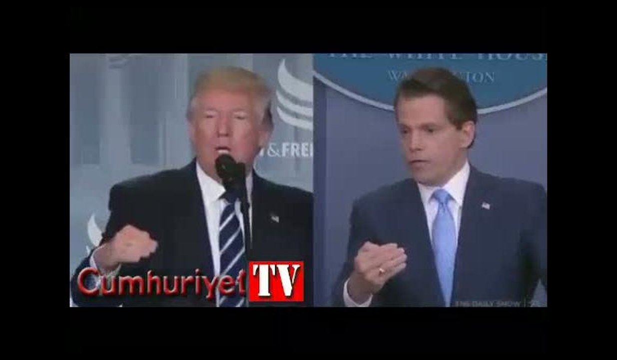 Trump'ın sözcüsü de Trump kopyası gibi
