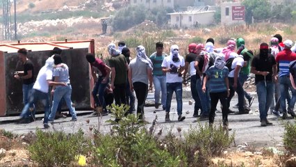 Heurts entre Palestiniens et soldats israéliens près de Beit El