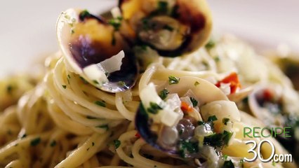 Recipe30 - Clam Shell Pasta - Vongole Linguine with chili and garlic