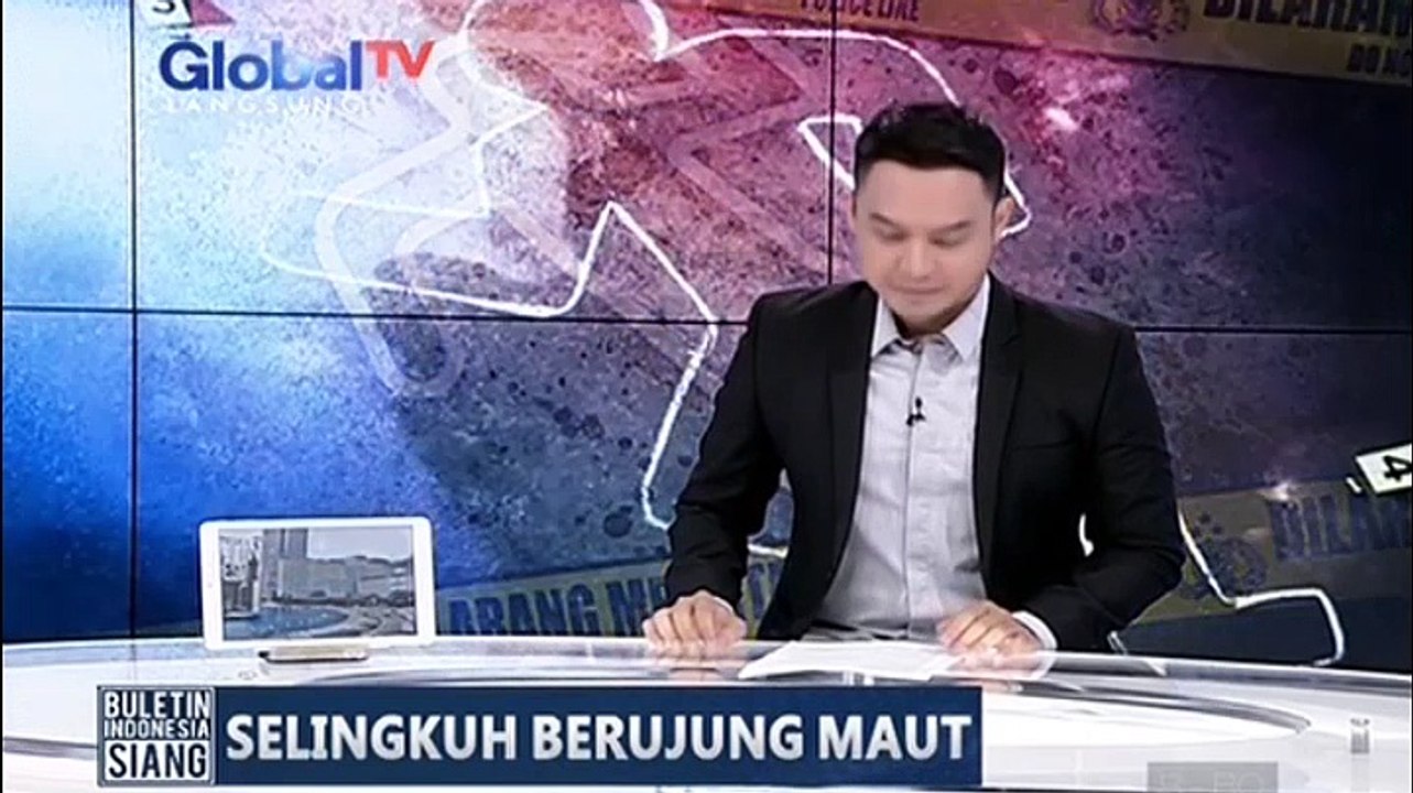 Rekonstruksi Suami Bunuh Istri di Depok