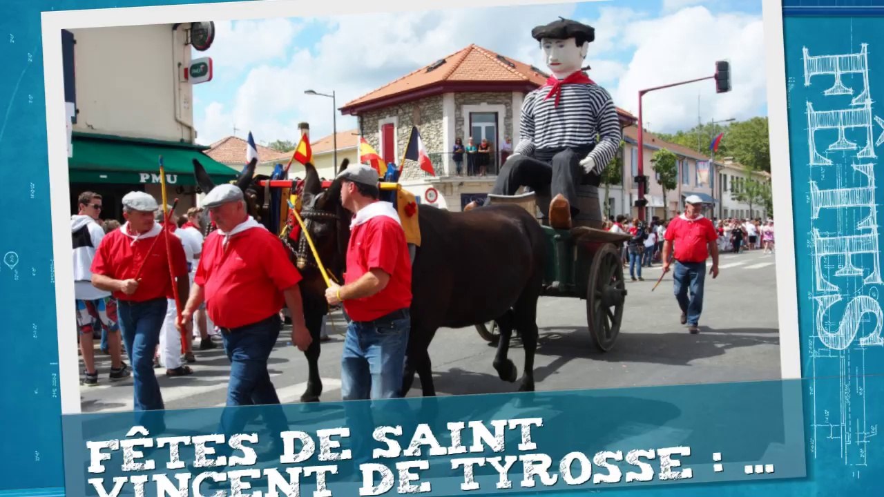 Fêtes de Saint Vincent de Tyrosse le défilé 2017- HD 720p