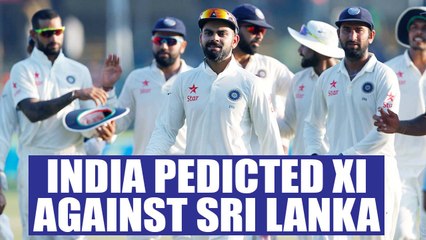 India vs Sri Lanka Galle Test : Predicted XI for Indian cricket team | Oneindia News
