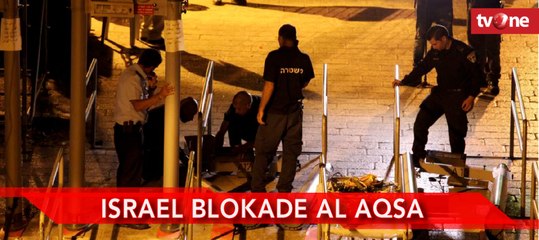 Detector Logam di Masjid Al Aqsa Dicopot