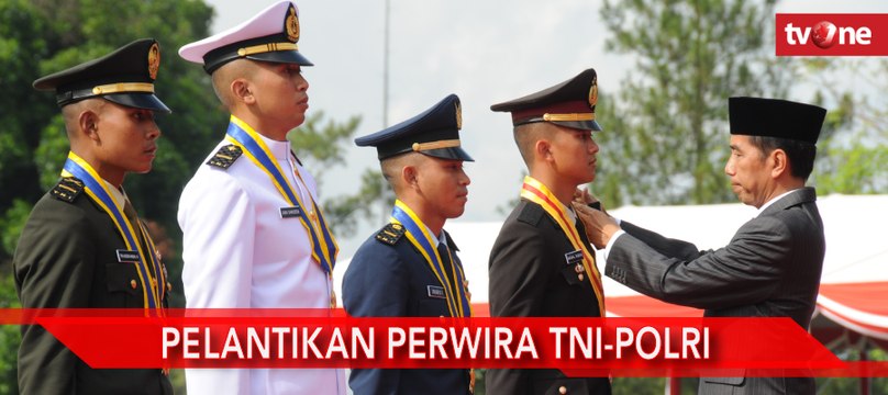 Pelantikan Perwira Baru TNI-POLRI Sebanyak 729