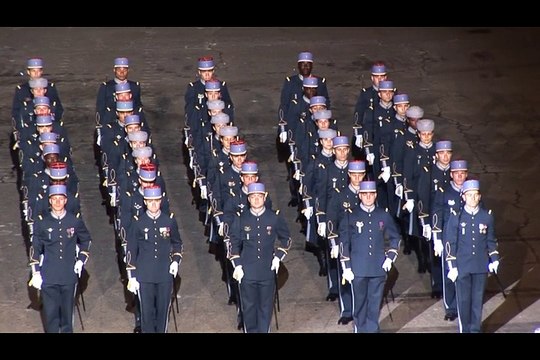 Cérémonie nocturne du Triomphe 2017 des Écoles de Saint-Cyr Coëtquidan