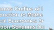 Read  Schaums Outline of Introduction to Mathematical Economics 3rd Edition Schaums Outlines c886ca90
