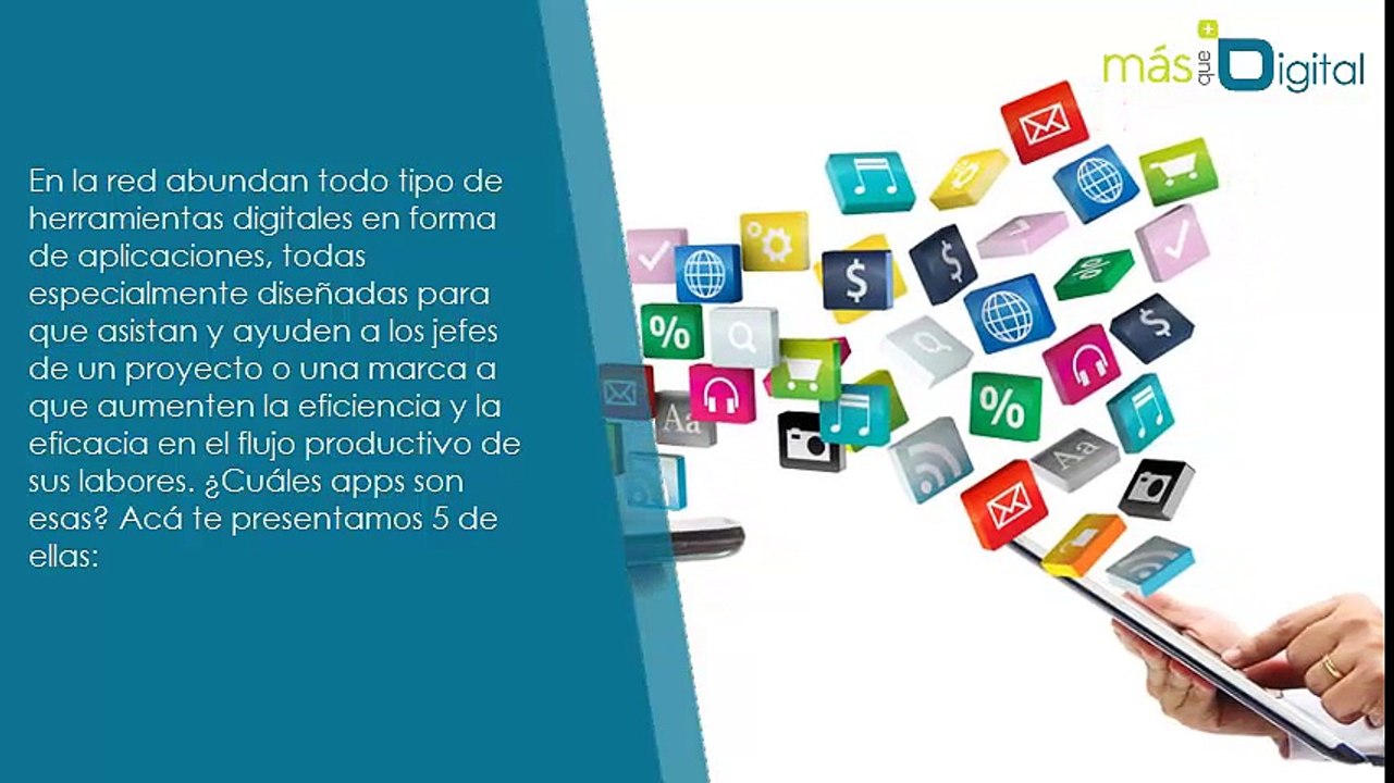Rafa Nunez Aponte - Aumenta la productividad de tu marca con estas apps