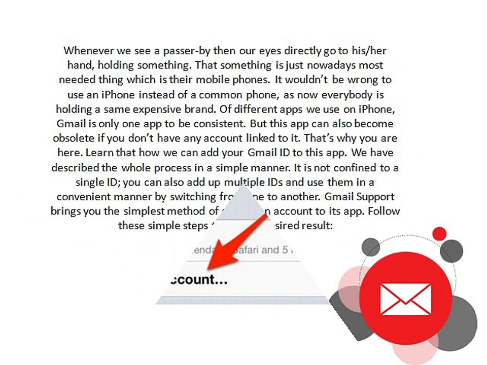 How We Can Add up a Gmail Account To iPhone or iPad