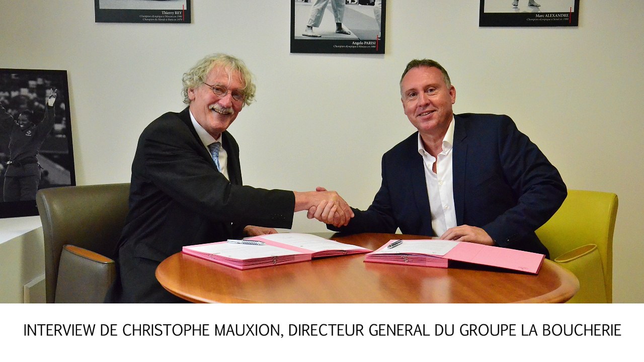 ITW CHRISTOPHE MAUXION, DIRECTEUR GENERAL LA BOUCHERIE - 2017