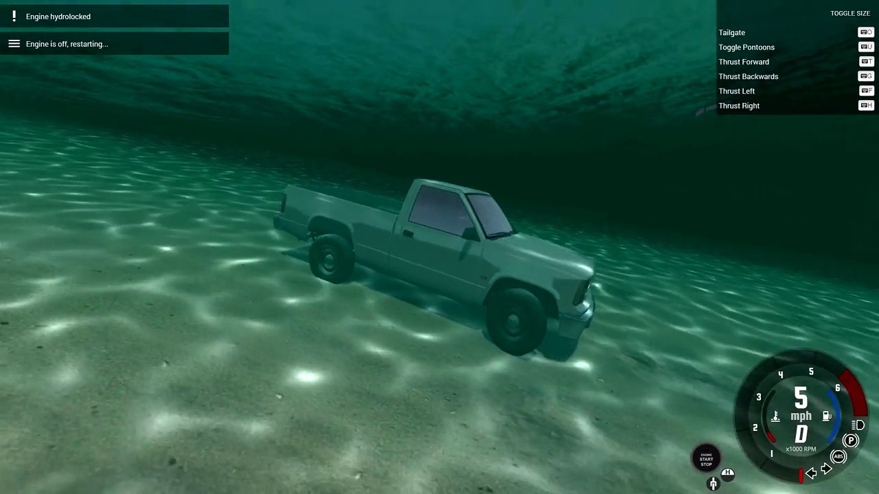 BeamNG Driver, DOES THIS THING ACTUALLY FLOAT!
