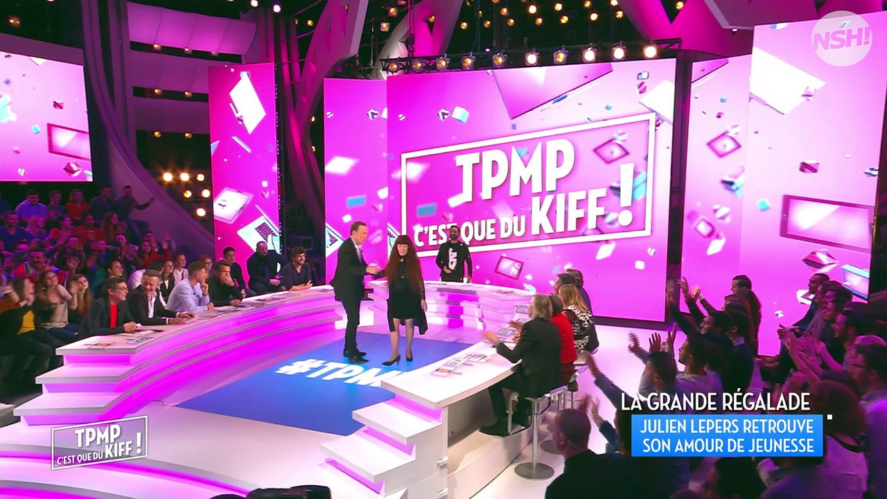 TPMP : Julien Lepers retrouve son premier amour sur le plateau