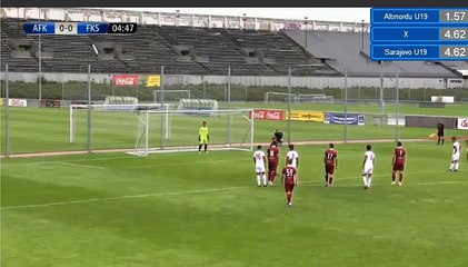 Taskin B. (Penalty) GOAL HD - Altinordu U19 1-0	FK Sarajevo U19 25.07.2017
