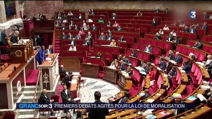 Moralisation de la vie publique : premiers débats agités
