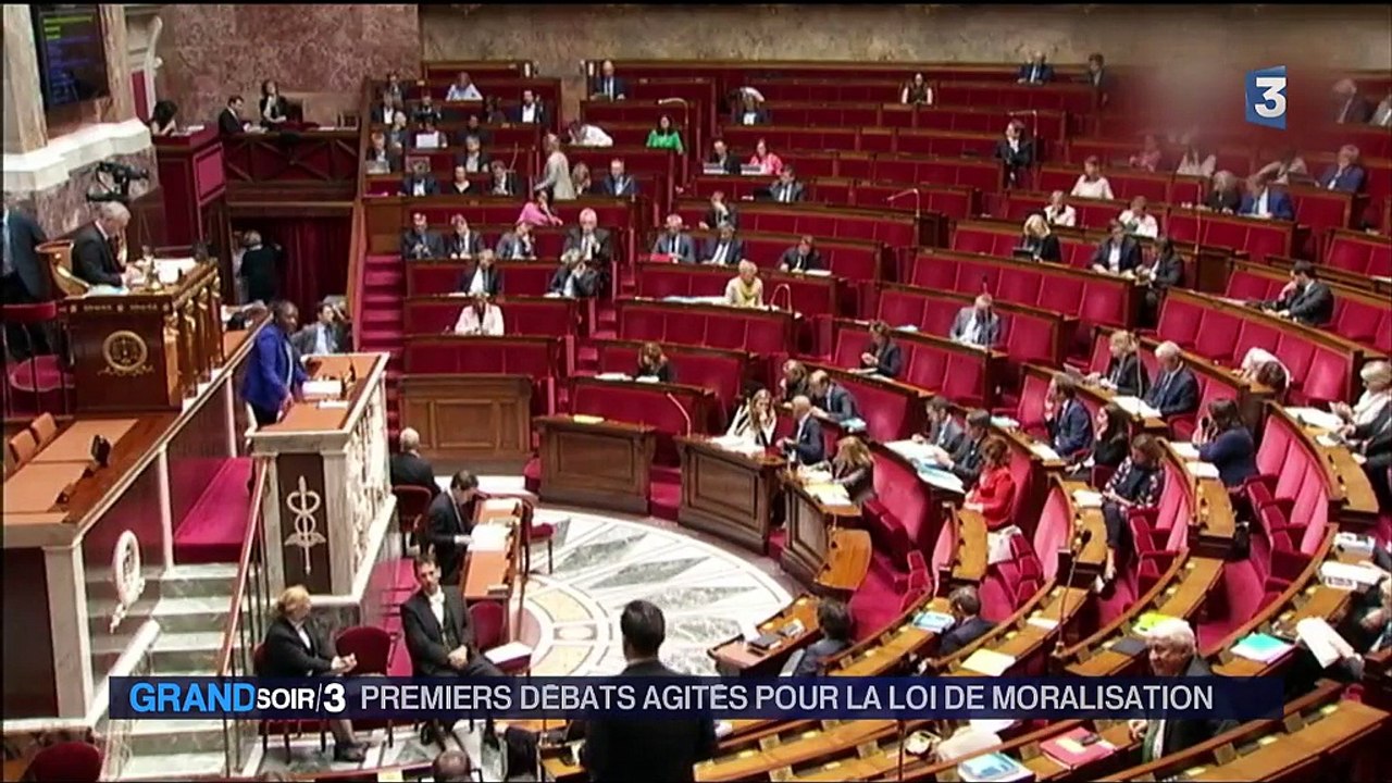 Moralisation de la vie publique : premiers débats agités